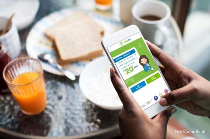 Lewat aplikasi Tunaiku, Amar Bank salurkan KTA online hingga Rp 6,6 triliun