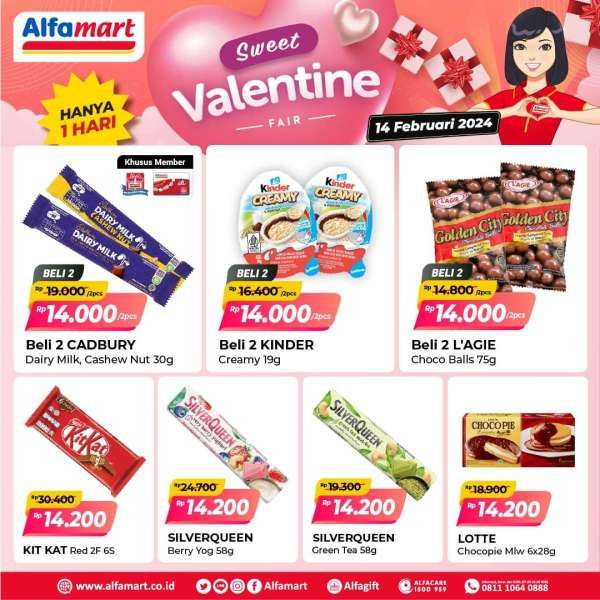 Promo Alfamart Spesial Sweet Valentine 14 Februari 2024