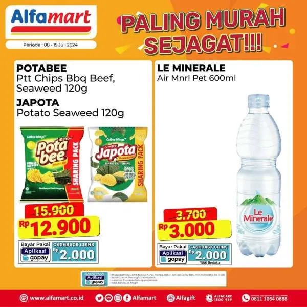 Promo Alfamart Paling Murah Sejagat Periode 1-15 Juli 2024