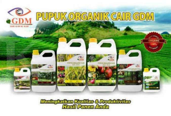 Promo Shopee Pupuk GDM Organik Cair Hingga 57% Periode Desember 2021