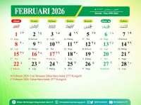 Kalender Februari 2026: Cek Tanggal Merah Tahun Baru Imlek dan Awal Puasa Ramadhan
