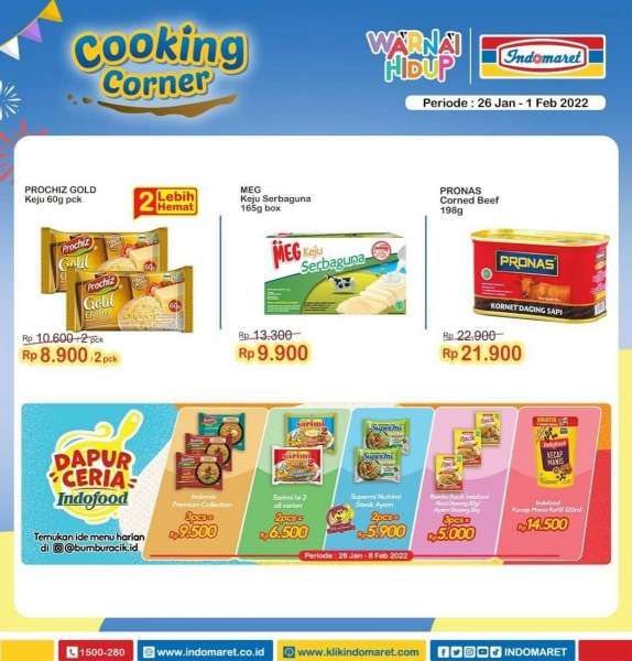 Promo Indomaret Super Hemat Mingguan Terbaru 26 Januari-1 Februari 2022