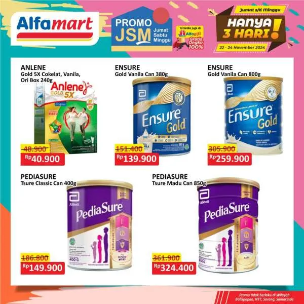 Promo JSM Alfamart Periode 22-24 November 2024