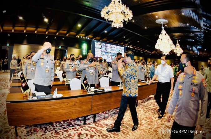 Jokowi tugaskan Polri untuk jaga investasi