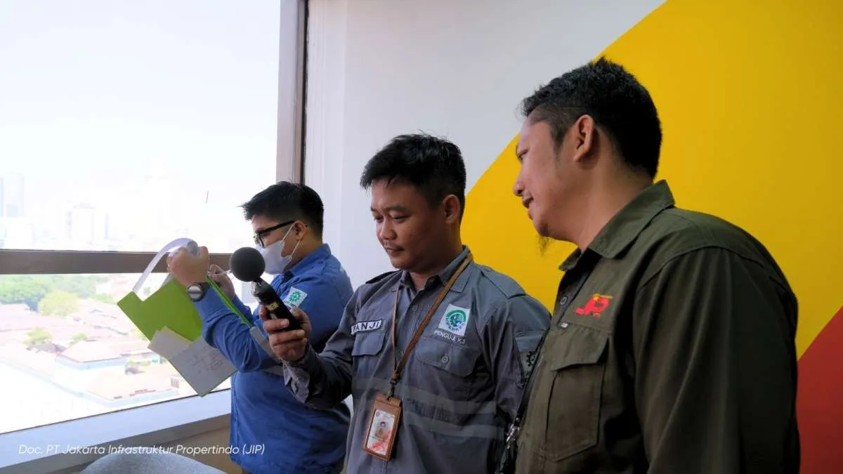 PT JIP Adakan Pengukuran Lingkungan Kerja guna Tingkatkan Kesehatan&Keselamatan Kerja