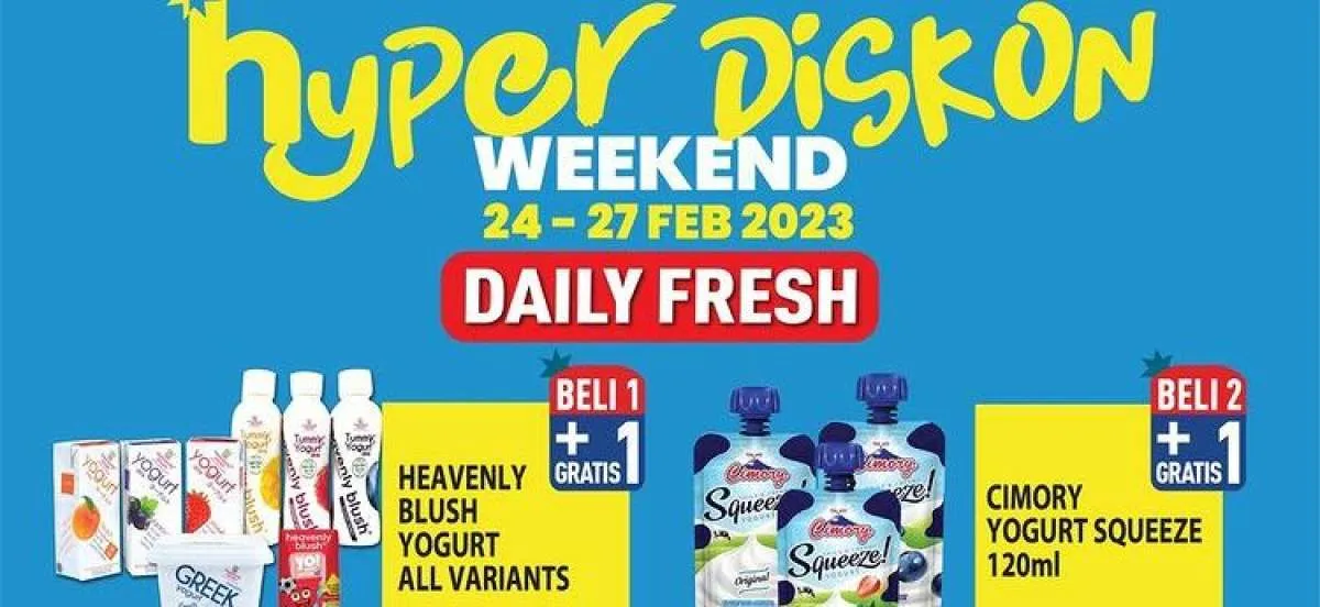 Promo JSM Hypermart Terbaru 25 Februari 2023, Dapatkan Promo Beli 2 Gratis 1!
