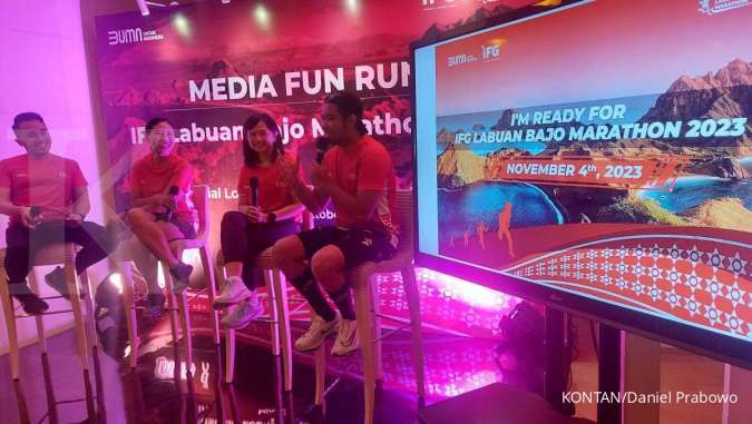 Media fun run jelang IFG Labuan Bajo Marathon