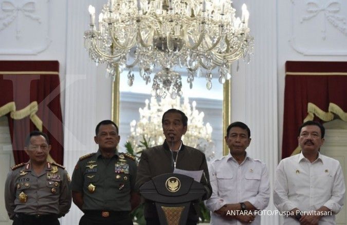 Jokowi bantah isu pergantian Panglima TNI