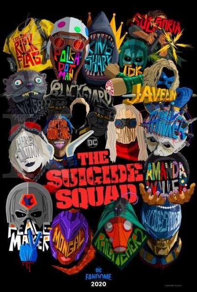Salah satu poster film The Suicide Squad yang disutradarai James Gunn.