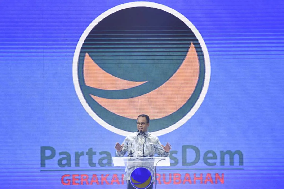 Anies hadiri Kongres Nasdem, pengamat: Latihan panggung untuk pilpres 2024