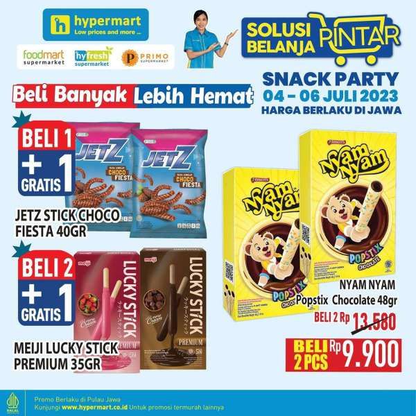 Katalog Promo Hypermart Weekday Terbaru 4-6 Juli 2023