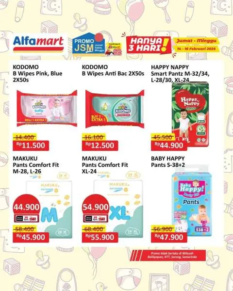 Promo JSM Alfamart Weekend 14-16 Februari 2025