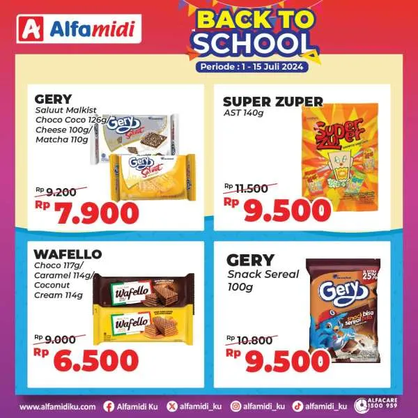 Promo Alfamidi Back to School Periode 1-15 Juli 2024