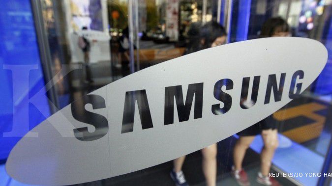 Gerai Samsung menambah keramaian Plaza Indonesia
