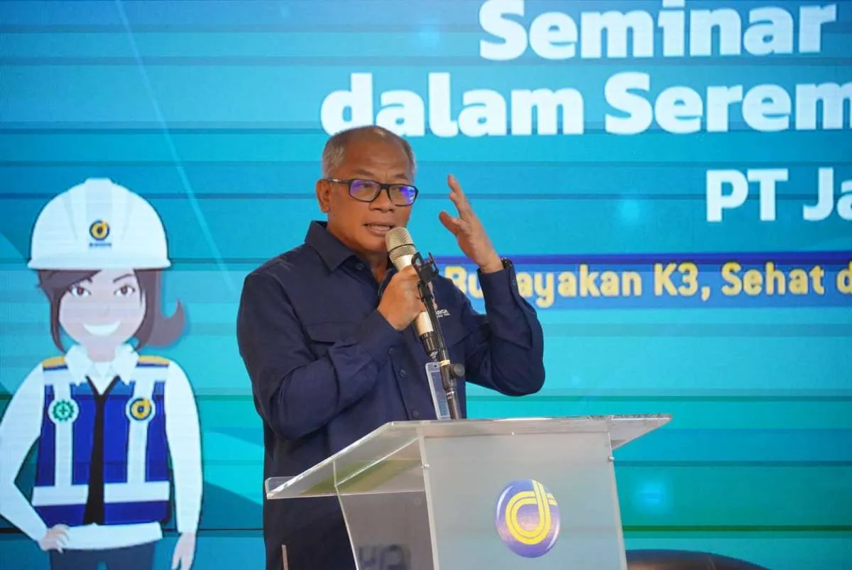 Jasa Marga Gelar Seremoni: Seminar Keselamatan Konstruksi, Kesehatan & Apresiasi K3
