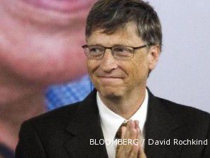 Bill Gates gelontorkan US$ 2,1 Juta ke BTN