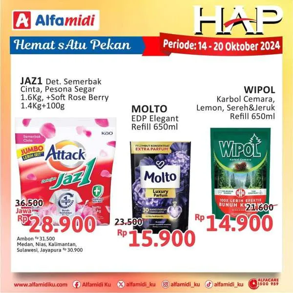 Promo Alfamidi Hemat Satu Pekan Periode 14-20 Oktober 2024