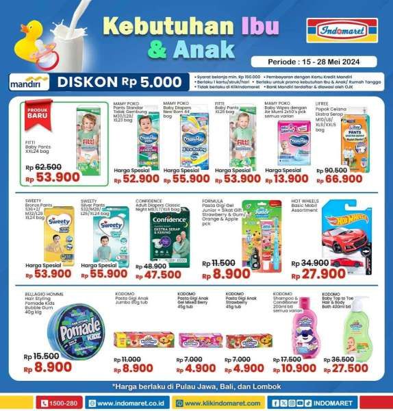 Promo Indomaret Super Hemat Terbaru 15-28 Mei 2024