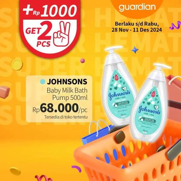 Promo Guardian Super Hemat Periode 28 November-11 Desember 2024