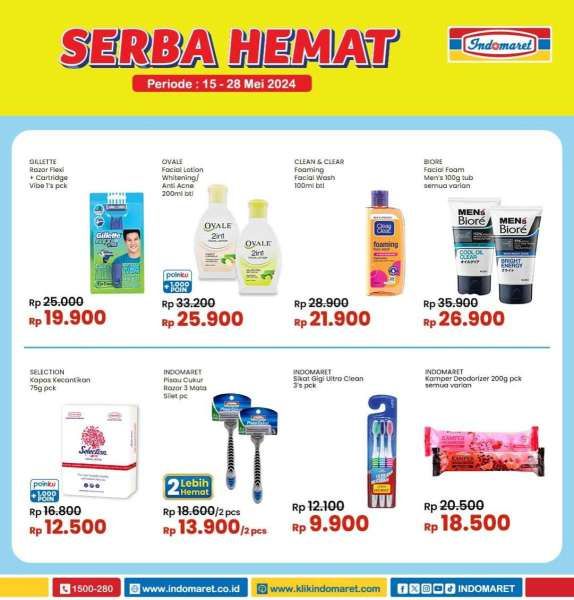 Promo Indomaret Super Hemat Terbaru 15-28 Mei 2024