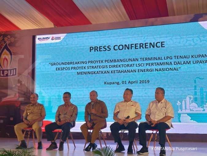 Pertamina targetkan pembangunan TLPG Kupang rampung tahun 2020
