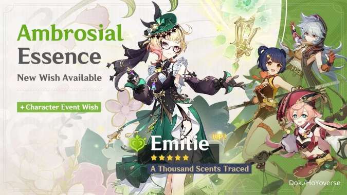 Banner Emilie Genshin Impact