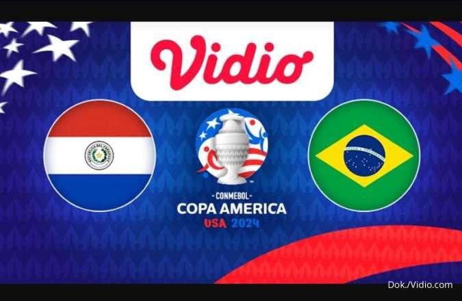 Link Live Streaming Copa America 2024: Paraguay vs Brasil, Sabtu (29/6) Jam 08.00 WIB
