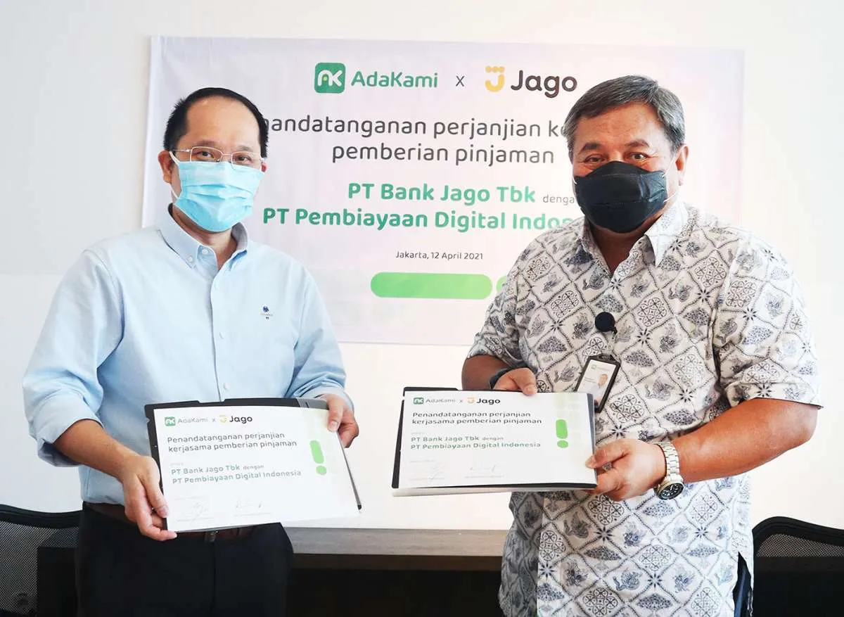 Bank Jago salurkan kredit Rp 100 miliar lewat P2P lending AdaKami