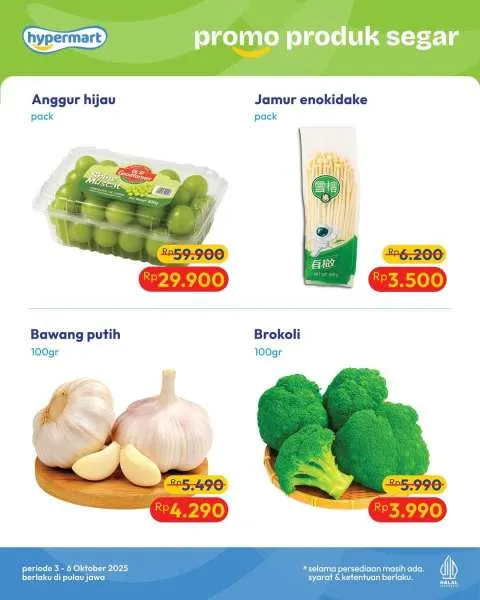 Promo JSM Hypermart Weekend Periode 3-6 Oktober 2025