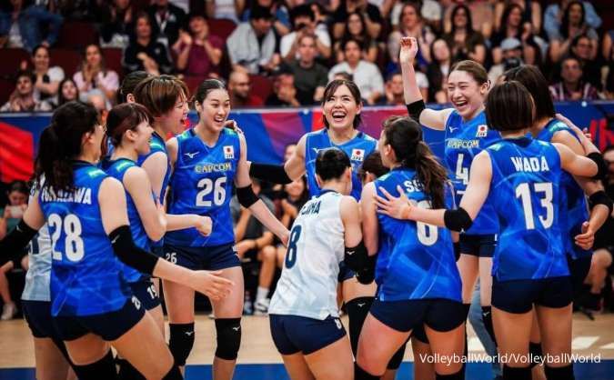 Link Nonton dan Jadwal VNL Women 2025 Hari Ini Rabu (9/7), Ada Prancis vs Jepang