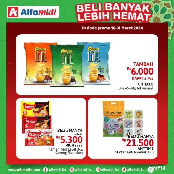 Promo Alfamidi Spesial Ramadhan Periode 16-31 Maret 2024