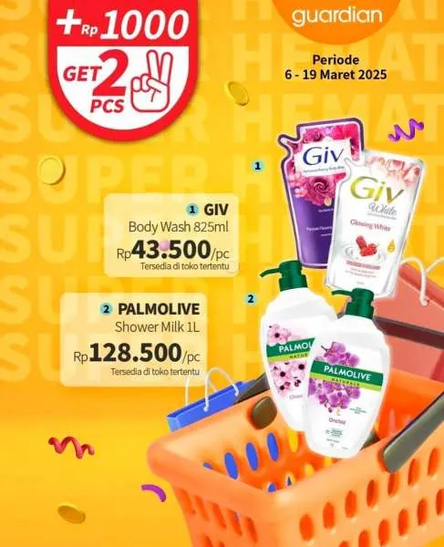 Promo Guardian Super Hemat Periode 6-19 Maret 2025