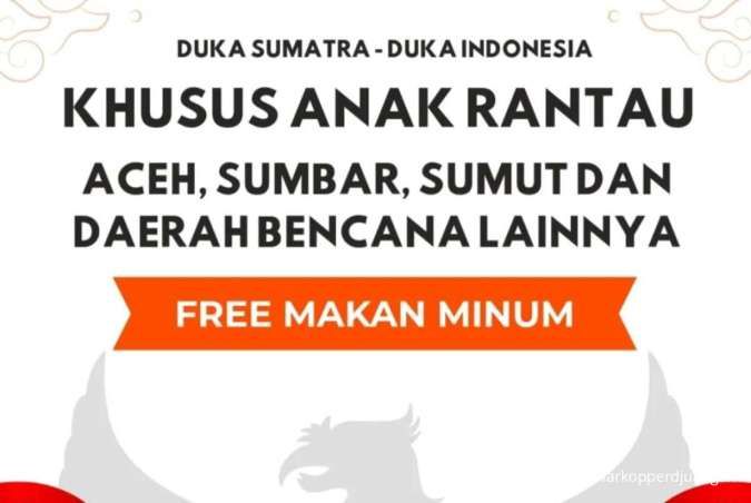 Deretan Warung Jogja dengan Program Makan Gratis untuk Perantau Asal Sumatera