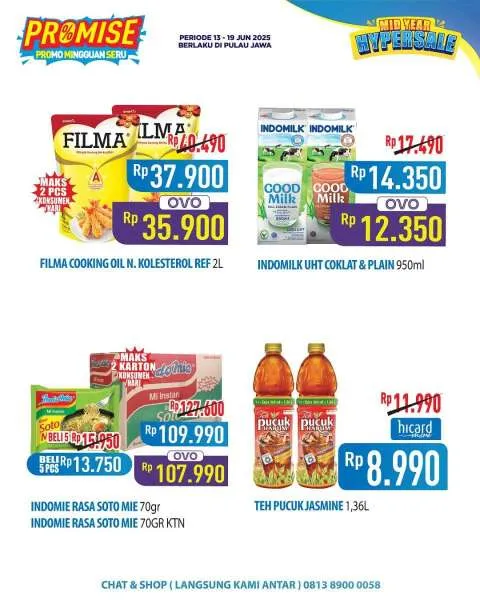 Promo JSM Hypermart Hyper Diskon Weekend Periode 13-16 Juni 2025