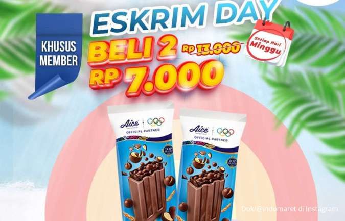 Promo Es Krim di Indomaret Weekend 5 Januari 2025, Beli 2 Rp 7.000 Hanya Hari Ini