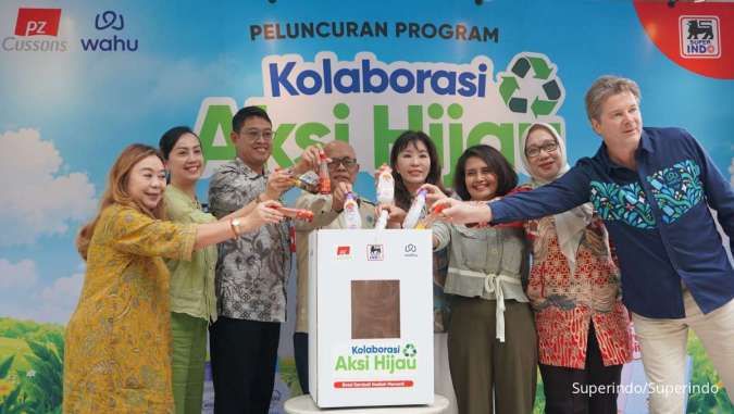 Belanja Sambil Kumpulkan Botol Bekas, Ada Hadiah Sabun dari Super Indo