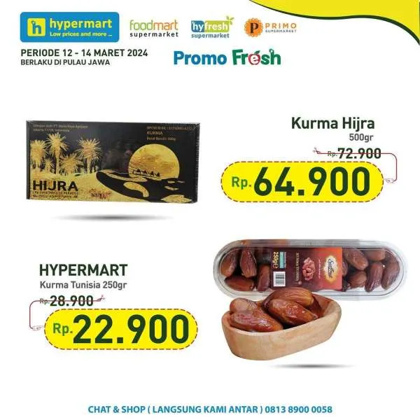 Promo Hypermart Hyper Diskon Weekday Periode 12-14 Maret 2024