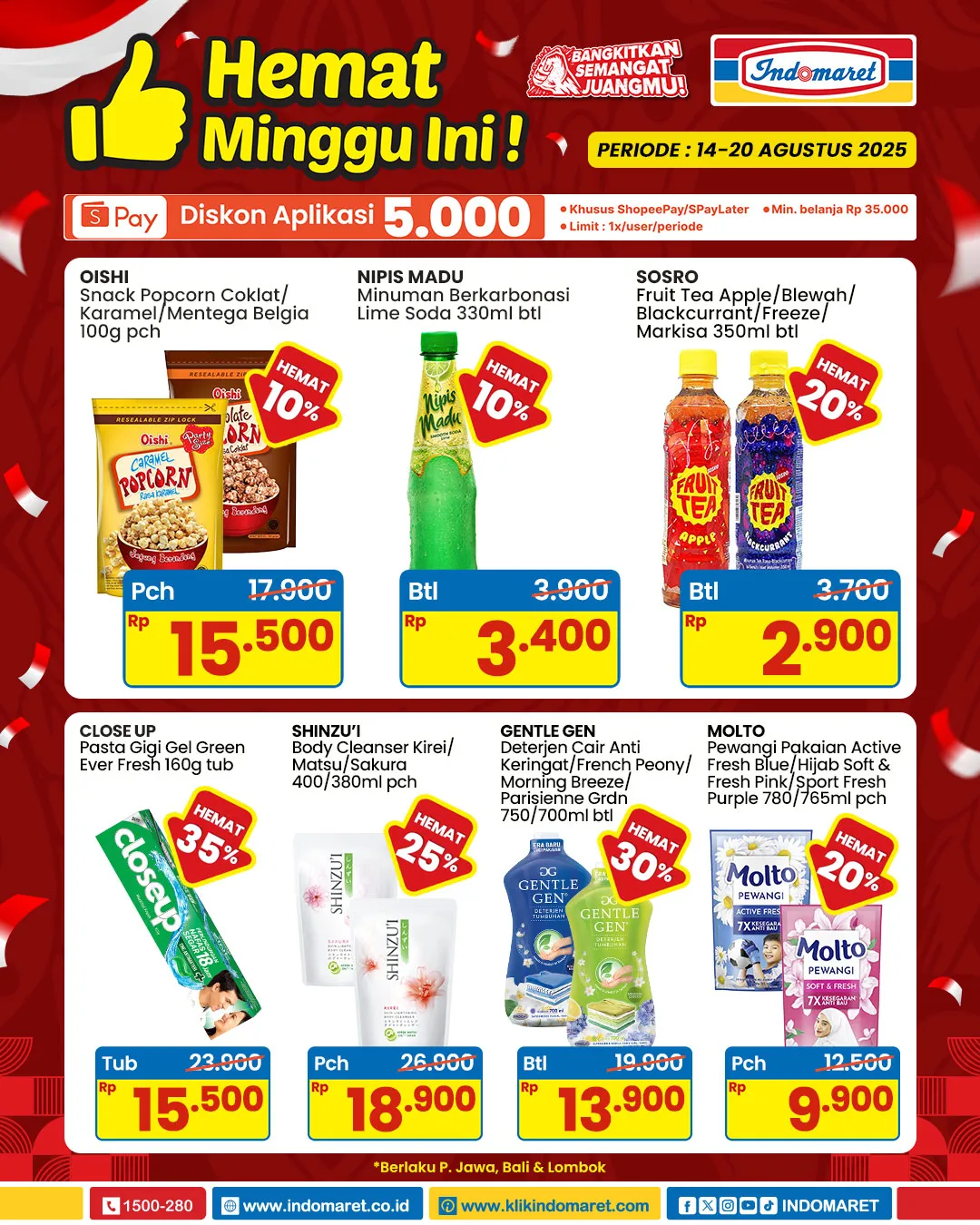 Promo Indomaret 14-20 Agustus 2025 Hemat Minggu Ini