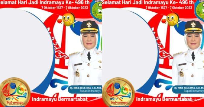 Kumpulan Twibbon HUT Kabupaten Indramayu 2023, Download Bingkai Kerennya