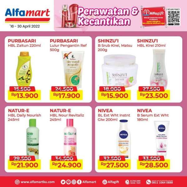 Promo Alfamart Edisi Produk Kecantikan, Potongan Harga Lumayan hingga 30 April 2022