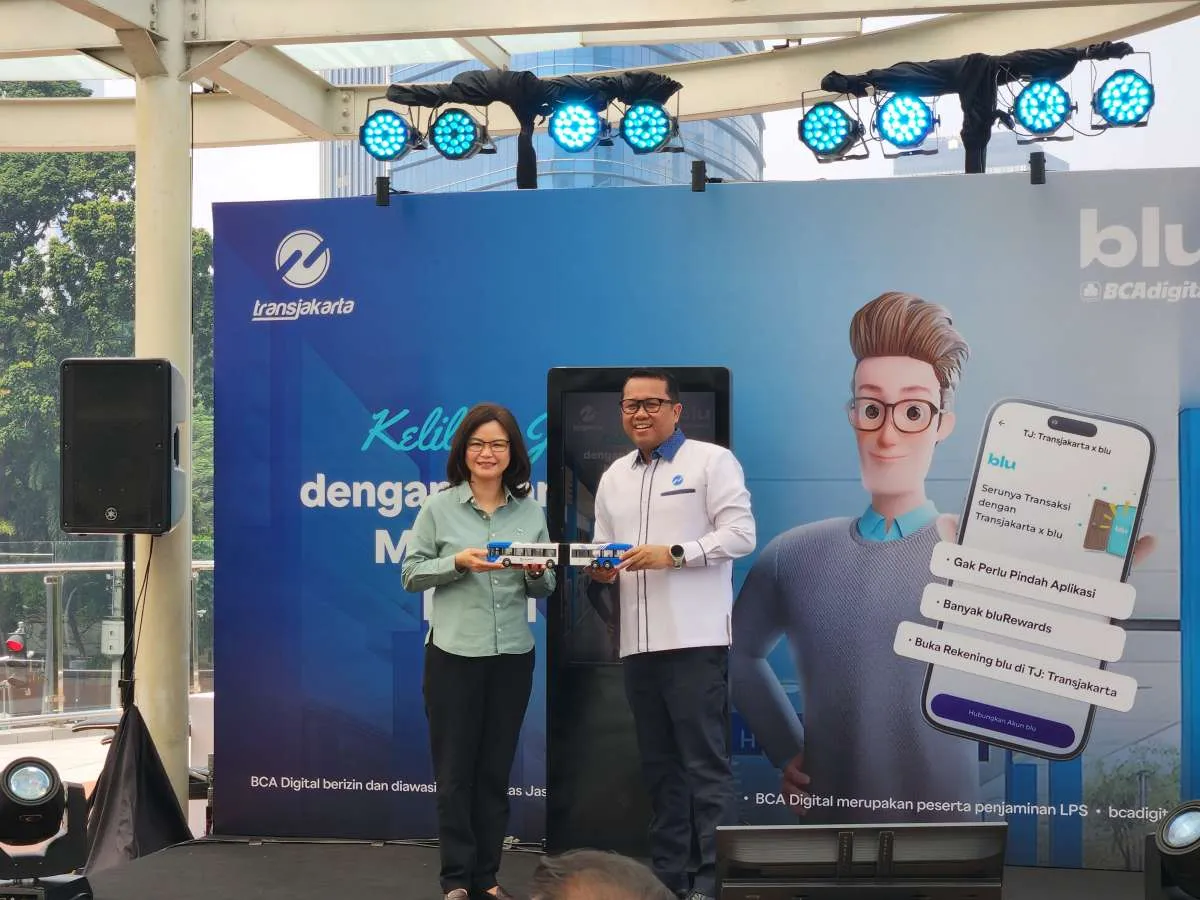 Blu by BCA Digital Gandeng Transjakarta Hadirkan Metode Pembelian Tiket Lebih Mudah