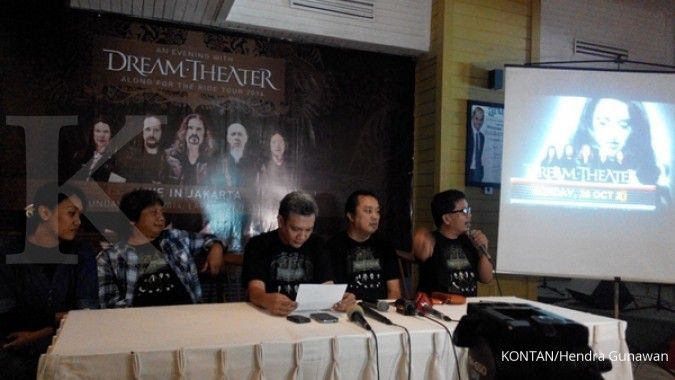 Promotor targetkan 12 ribu penonton Dream Theater