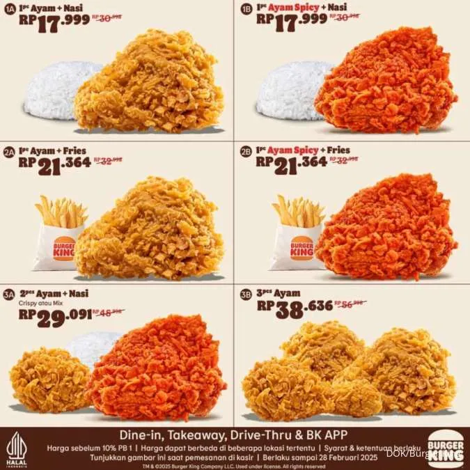 Kupon Januari 2025 Promo Burger King