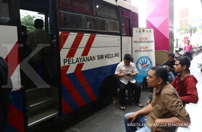 Jadwal SIM Keliling Depok, Tangerang Kota & Tangsel Hari Ini (24/2)