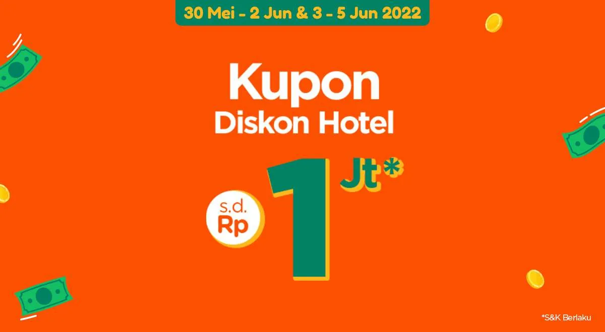 Promo Gajian PegiPegi s.d 5 Juli, Nikmati Kupon Diskon Hotel Hingga Rp 1 Juta