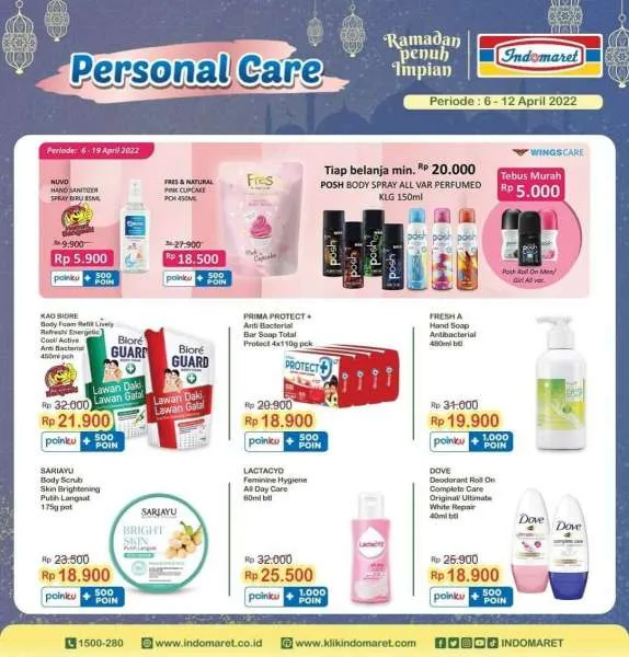 Promo Indomaret Super Hemat Periode 6-12 April 2022
