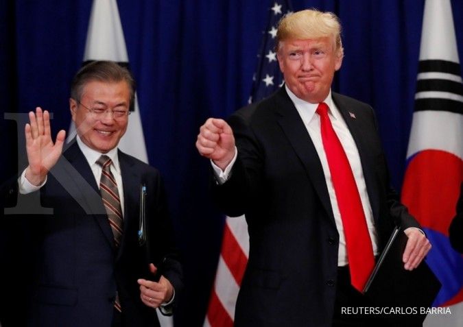 Buka peluang KTT ketiga dengan Kim Jong Un, Trump tak akan cabut sanksi bagi Korut