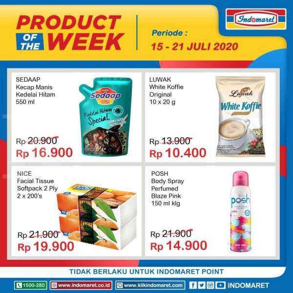 Promo Indomaret Product of The Week 15-21 Juli 2020