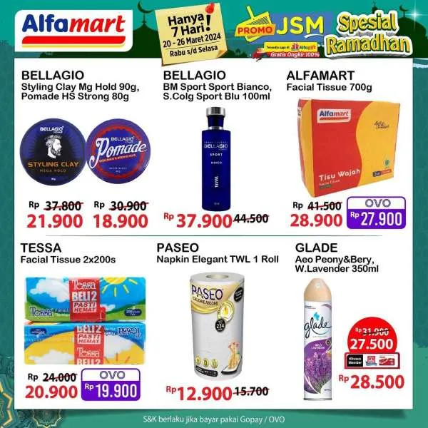 Promo JSM Alfamart Hanya 7 Hari Periode 20-26 Maret 2024