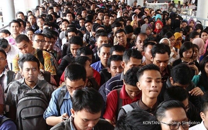 7,24 juta orang Indonesia adalah pengangguran